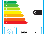 Elektrinis vandens šildytuvas BAXI SO510, Talpa 100L, 1,5kW, horizontalus
