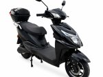 Elektrinis motoroleris EKOMOTO Z1000, juodas, 20 Ah švino baterija
