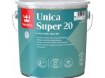 Uretano alkidinis lakas TIKKURILA Unica Super 20, 2,7 l, pusiau matinis, EP bazė