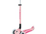 Paspirtukas GLOBBER Go Up Deluxe Lights, pastelinis rožinis,maksimali apkrova iki 20kg, 748-710