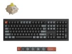 Belaidė žaidimų klaviatūra KEYCHRON V6 Ultra 8K, 100% mechaninė, juodos sp., V6U-D4