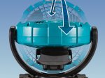 Akumuliatorinis ventiliatorius MAKITA CF100DZ, 12V MAX, be akumuliatorių ir kroviklio