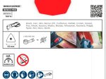 Šlifavimo padas BOSCH Starlock AVZ 93 G, 93 mm