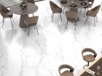 Akmens masės plytelės BUENO EURO MADRID Calacatta Gold, 80 x 160 cm, 2,560 m2/dėž., rektifikuotos, glazūruotos, poliruotos, spl. balta