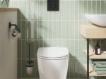 Klozetas GROHE START ROUND CERAMIC, pakabinamas, berėmis, lėtai nusileidžiantis dangtis, greito nuėmimo f-ja, baltas, 103848SH00