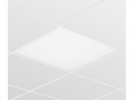 Montuojamas šviestuvas panelė PHILIPS Rc065B, įleidžiama, LED 34 W, 4000 K, 3400 lm, metalinis korpusas, kvadratinė, baltos sp., 600 x 600 mm