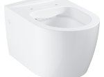 Klozetas GROHE START ROUND CERAMIC, pakabinamas, berėmis, lėtai nusileidžiantis dangtis, greito nuėmimo f-ja, baltas, 103848SH00