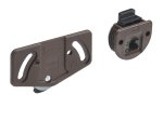 Stumdomų durų montavimo rinkinys HETTICH SlideLine1, 12 kg, spl. ruda, 1499