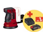 Akumuliatorinis ekscentrinis šlifuoklis EINHELL TE-RS, Solo, 18 V, Li-ion, šlifavimo paviršius Ø 125 mm, svoris 1,15kg, be akumuliatoriaus ir kroviklio