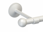 Užbaigimas karnizui MARDOM Fusion Ball, skersmuo 19 mm, spl. balta, 2 vnt.