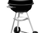 Anglies kepsninė WEBER, Compact Kettle, skersmuo 47cm, su ratukais, juoda
