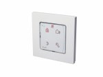 Patalpos termostatas DANFOSS Icon, su displėjumi programuojamas, įleidžiamas į sieną, 230V/50Hz, temp. ribos 5-35C, vandeniniam šildymui, 3A/230V AC