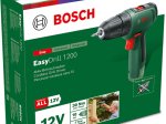 Akumuliatorinis suktuvas BOSCH Green Easy Drill 1200, 12 V, 1x1,5 Ah