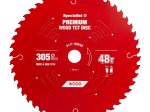 Medienos pjovimo diskas skersinio pjovimo staklėms SPECIALIST+ Wood Premium, 305x30 mm, 48 dantys