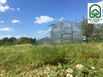 Šiltnamis BALTIC LT, 12 m2, 4 mm polikarbontinė danga, 3 x 4 m, arkos formos