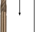 Grąžtas metalui BOSCH HSS-Co, DIN 338, 1,5 × 18 × 40 mm