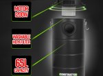 Drožlių ir dulkių siurblys CONSTRUCTOR, maks. galia 1200 W, 65 litrų metalinbė talpa, HEPA filtras, 2 plaunami filtrai ir 5 adapteriai