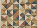 Kilimas Sedona, 200 x 290 cm, 100% polipropilenas, tinkamas viduje ir lauke, rombai, spalvotas, 750985