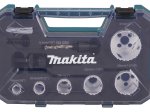Bimetalinių gręžimo karūnų rinkinys MAKITA HSS Bi-Metal , 9-dydžiai (16,20,25,32,40,51)