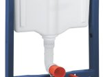 Klozeto rėmas GROHE 3-in-1, aukštis 1130 mm, komplekte mygtukas Even juodos spalvos, tvirtinimai, 38811KF0