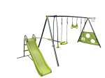 Žaidimų aikštelė BANGINIS, metalinė, matmenys 440 x 194 x 186 cm