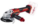 Akumuliatorinis kampinis šlifuoklis EINHELL AXXIO Solo, 18 V, be baterijos, 125 mm.