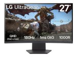 Monitorius LG UltraGear 27GS60QC-B, 27", VA lenktas (Curved), 180 Hz, 1 ms