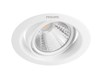 Montuojamas šviestuvas PHILIPS Pomeron, įleidžiamas, LED 3 W, 4000 K, dimeriuojamas, 210 lm, IP20, 15000 val., 90 mm skersmens