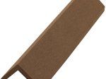 WPC užbaigimo profilis WOOMAX KC01, ilgis 2,9 m, rudos spalvos, 00008669