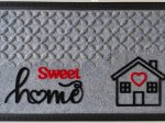  Kilimėlis RICCO SMART HOME, 45 x 75 cm, 100% PP, gumos pagrindas, 802-003