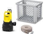 Drenažinis vandens siurblys Karcher SP 16.000 Flood Box *EU, kėlimo aukštis 8m, našumas 16000l/h, galia 550W, 1.645-831.0