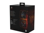 Laidinės žaidimų ausinės DELTACO GAMING DH220, USB, RGB, juodos sp., GAM-168