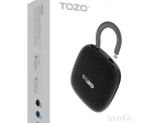 Kolonėlė TOZO SoundGo, baterijos talpa 1200 mAh, 10W, Bluetooth 5.4., veikimo laikas vienu pakrovimu 20 val. IPX5, nešiojama Bluetooth kolonėlė, juodos sp., PA00K1