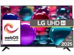 Televizorius LG 50UA73003LA 50", LED LCD, webOS, Smart TV, juodos sp.