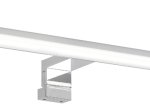 Sieninis veidrodžių ir paveikslų šviestuvas RABALUX Levon, LED, 12W, 230V 50Hz, 4000K, 840 lm, IP44, metalinis, chromo sp., 600 x 40 x 125 mm, 2115