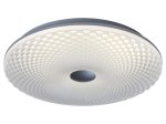 Lubinis LED šviestuvas RABALUX Galeti 71184, 24W, 1680lm, 4000K, skersmuo 400 mm, atstumas nuo lubų 75mm, IP20, spalva - balta ir sidabro