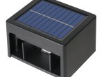Lauko šviestuvas sieninis SUNLUX, su saulės elementais, IP44, 95x80x61 mm, veikimo laikas: 8-10 val., 8120