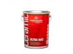 Vandeniniai vidaus dažai TOPCOLOR Ceramic Ultra Mat, 5 l, balti, visiškai matiniai, luboms