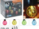 LED girlianda SOLAR, pakabinama, 10 vnt. lempučių