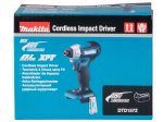 Akumuliatorinis smūginis suktuvas MAKITA DTD157Z, 18V, 133 x 81 x 232 mm, svoris 1,5 kg, triukšmo lygis 106 dB, 3 smūgio režimai, vibracijos lygis 11,5 m/s²