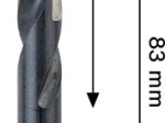 Grąžtas metalui BOSCH HSS, su šešiakampiu kotu, 4,0 mm, 4 × 43 × 83 mm