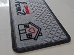  Kilimėlis RICCO SMART HOME, 45 x 75 cm, 100% PP, gumos pagrindas, 802-003