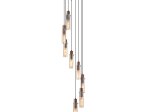 Pakabinamas šviestuvas SEARCHLIGHT Sweden II, E27, 8 x 60W, 230V, 420 x 420 x 320 mm, maksimalus aukštis 3000 mm, 88920-8MO
