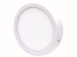 Montuojamas šviestuvas panelė TOPE Modena, 16W, 1168lm, 3000K, IP44, apvali, paviršinė, baltos sp.
