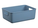 Daiktadėžė AKITA STORAGE, 36 x 25 cm, 10 l, mėlynos sp.