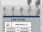 PRO HEX-5 grąžtas su šešiakampiu kotu, 10 x 100 x 150 mm