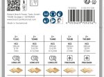 Siaurapjūklio pjūkleliai BOSCH, RBB-10ER, medienai