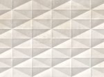 Dekoratyvinės keraminės plytelės KAI CEMENTO CREAM DIAMOND BEIGE 3397, 24,4 x 74,4 cm, 1,089 m2/dėž., rektifikuotos, spl. smėlio