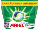 Skalbimo kapsulės ARIEL Original, 70 vnt.