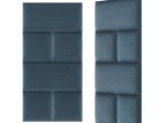 Sienų plokštė PUFFIN Simple Pk, spl. R74, 300x300x37 mm, dekoratyvinė, tekstilinė